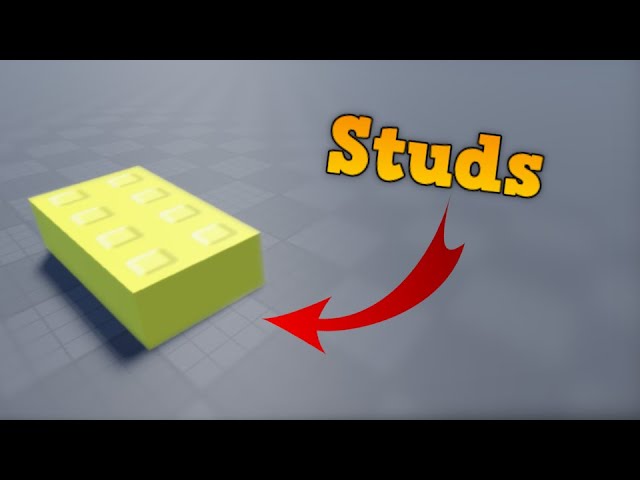 How to get epic studs on your bricks in Roblox Studio 