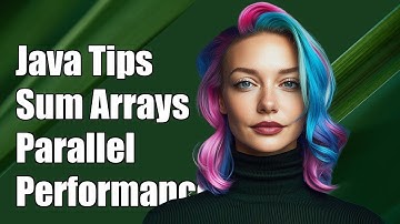 Java: Sum Two Double Arrays with Parallel Stream - Performance Tips