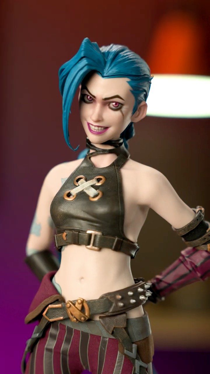 CRAZY $275 League of Legends Figure! 🔥 Hot Toys Jinx Arcane