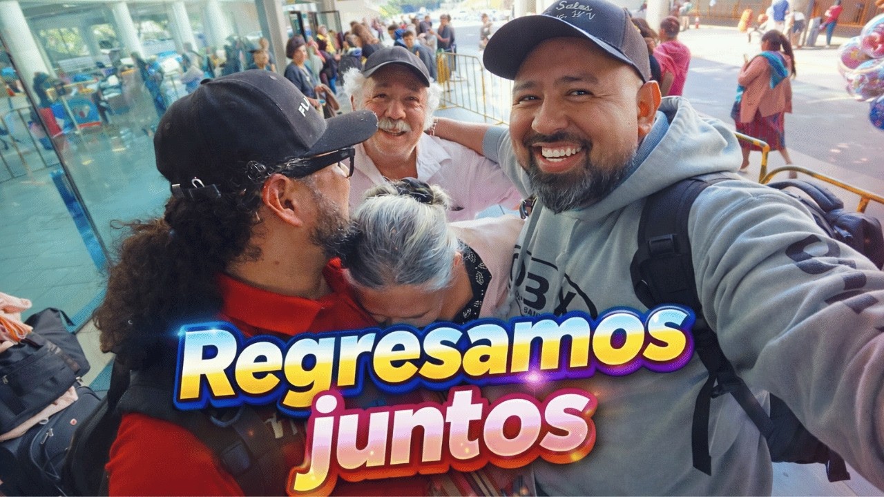 ¡SORPRESA DOBLE! Regresamos de USA y mis papás no lo podían creer