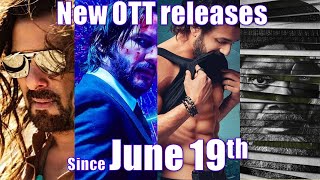 New OTT Releases since June 19 #Hotstar #AmazonPrime #Zee5 #sonyliv
