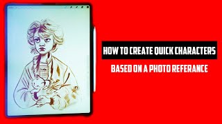 5 Tips To Design A Character based on a Photo Reference