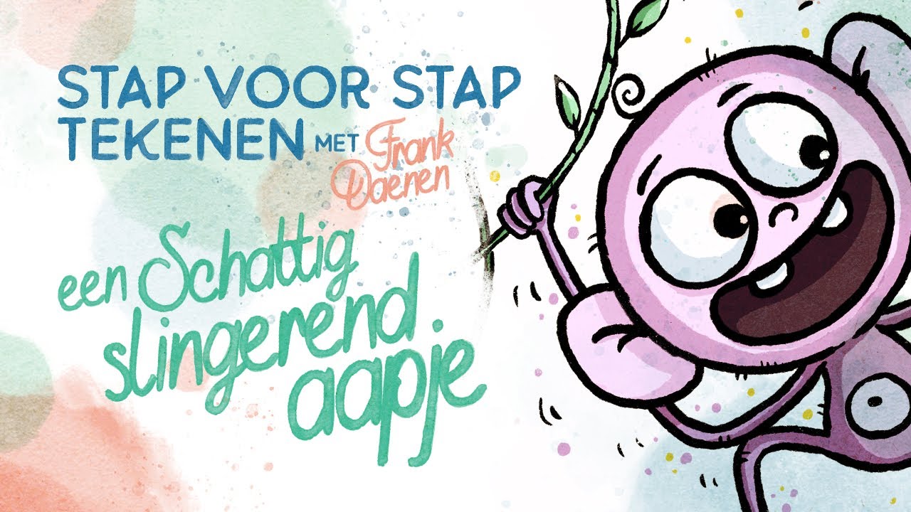 Hoe Teken Je Een Schattig Apengezicht