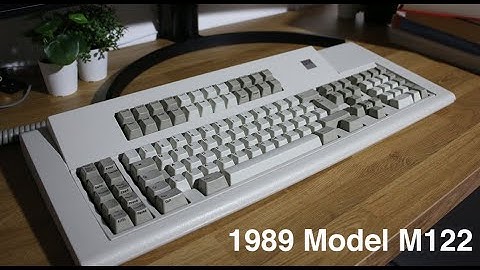 IBM Model M122 Sound test ASMR