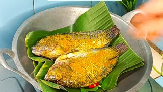 MASAK IKAN NILA TANPA MINYAK,,TAPI AKU JAMIN BAKAL KETAGIHAN