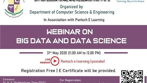 Webinar on Big Data and Data Science | PySpark | Machine Learning Big data | Data Analysis