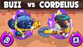 BUZZ vs CORDELIUS ⭐ Brawl Stars