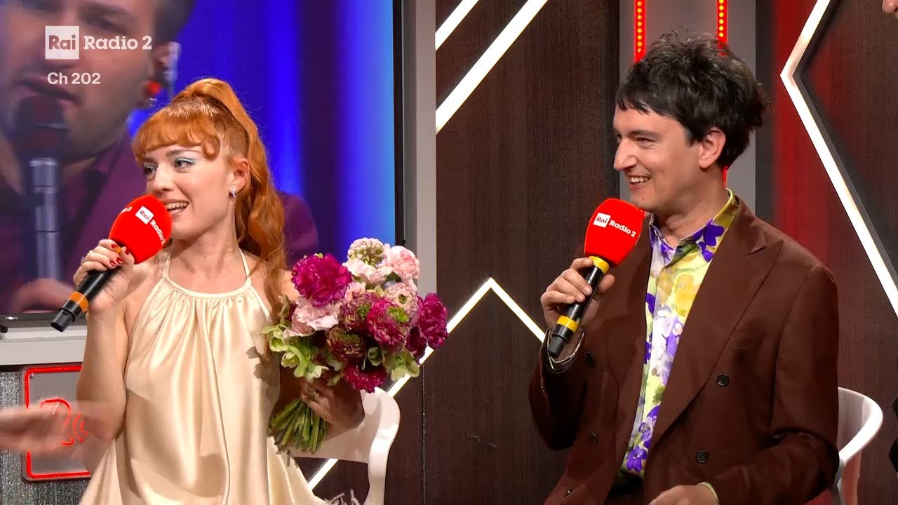 Intervista a Maria Antonietta & Colombre (Serata Finale) - Radio2 a Sanremo 2026