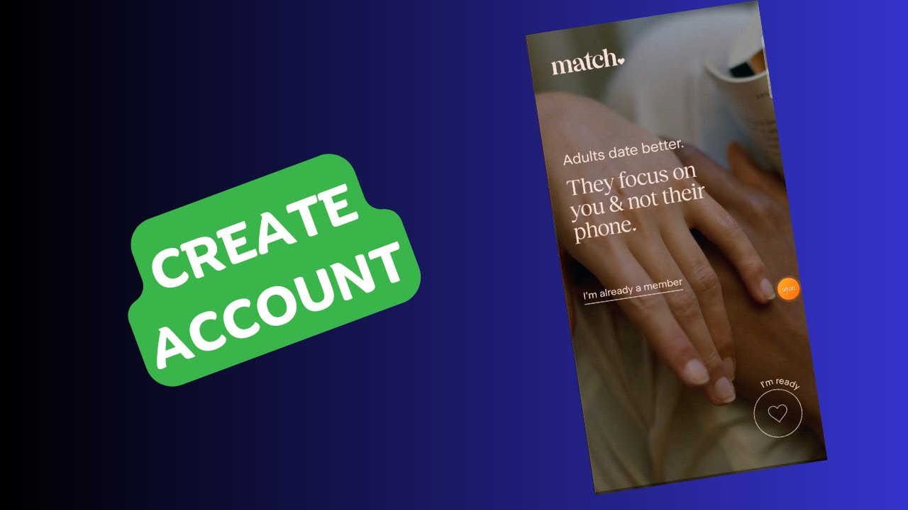 How to Create Account in match App YouTube