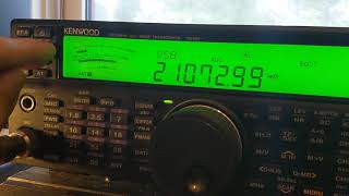 PC1I /  Diamond WD330s T2FD VS 18 meter End Fed wire on 15 meter