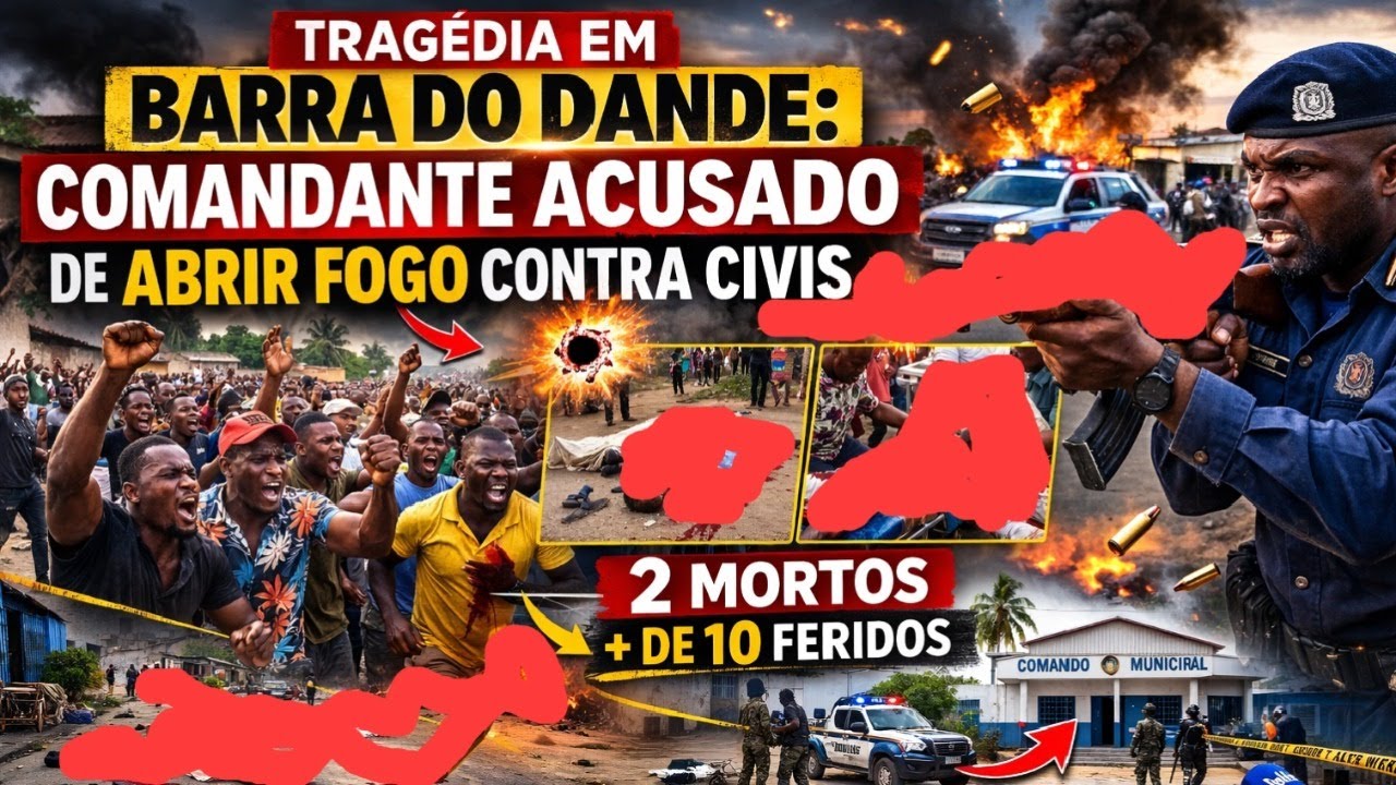 Tr4gédia na Barra do Dande: Comandante acusad0 de abrir f0go contra a População