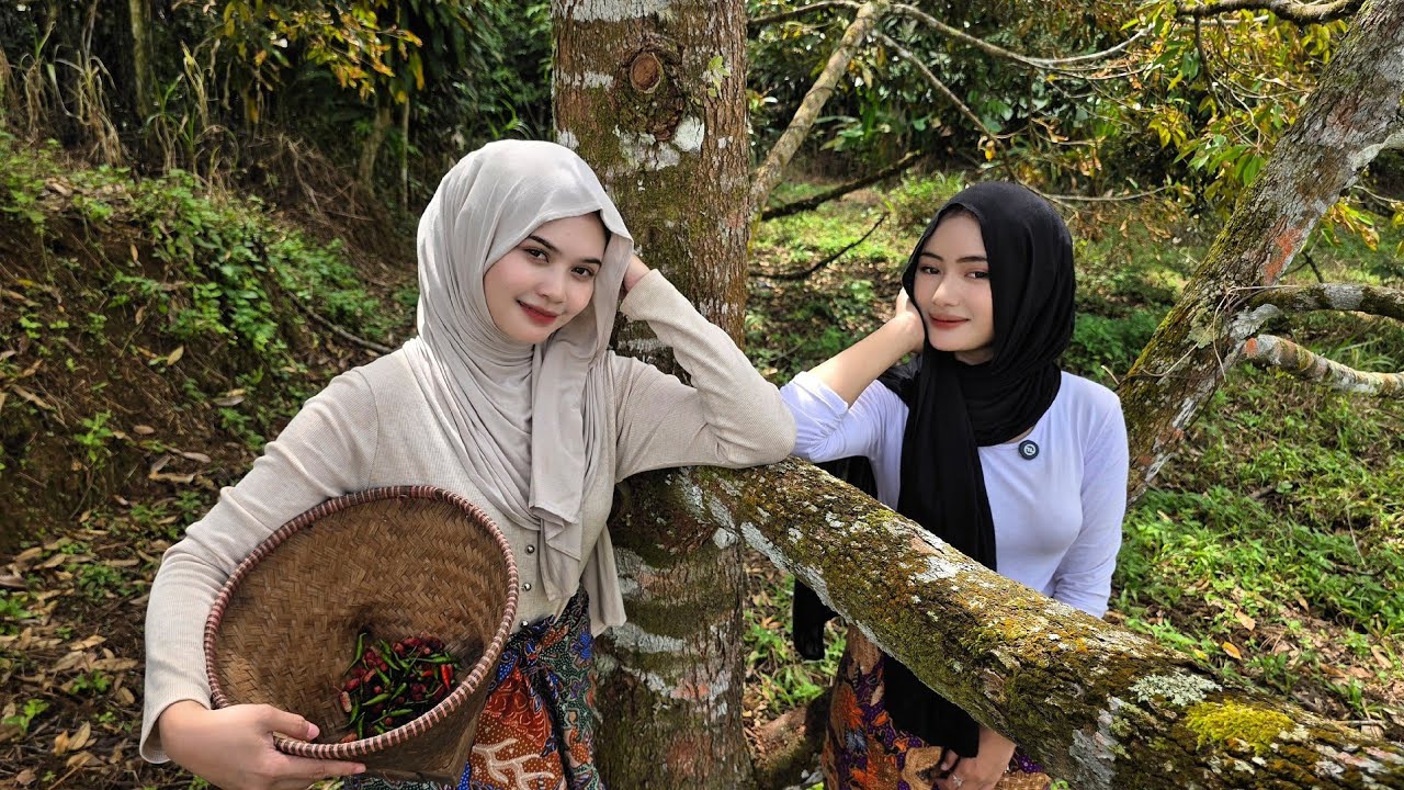 GADIS DESA CANTIK NENG IIS DAN NENG MINAH TINGGAL DI PELOSOK PEDESAAN SUKABUMI, JAWA BARAT