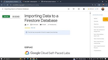Importing Data to a Firestore Database #GSP642 || 🐶 #GCP_labsolution  #shorttrick  #2024