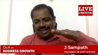 CEO J Sampath of JB Soft System Imparts Business and Technology Insights in Live Q&A Session screenshot 5