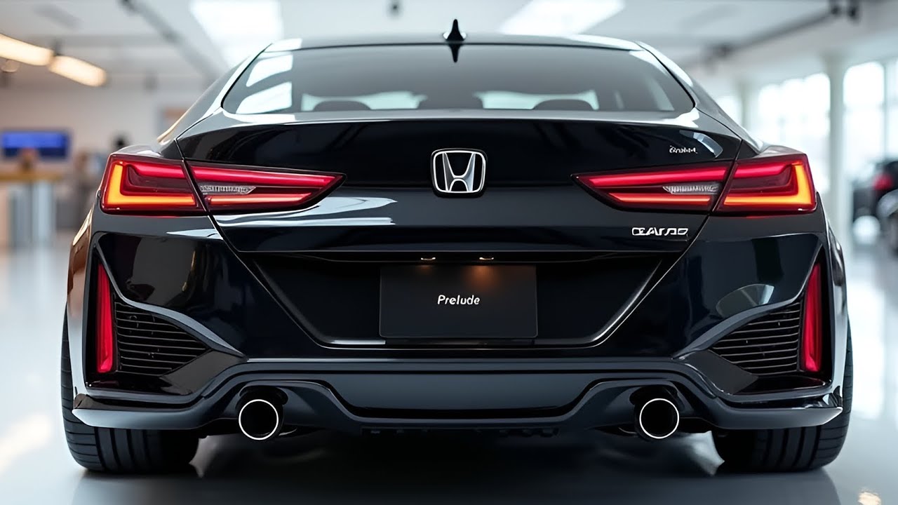 Officially Unveiled First Look at the All-New 2025 Honda Prelude
