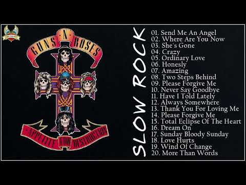 Scorpions, Aerosmith, Bon Jovi, U2, Ledzeppelin - Best Slow Rock Ballads 80s, 90s