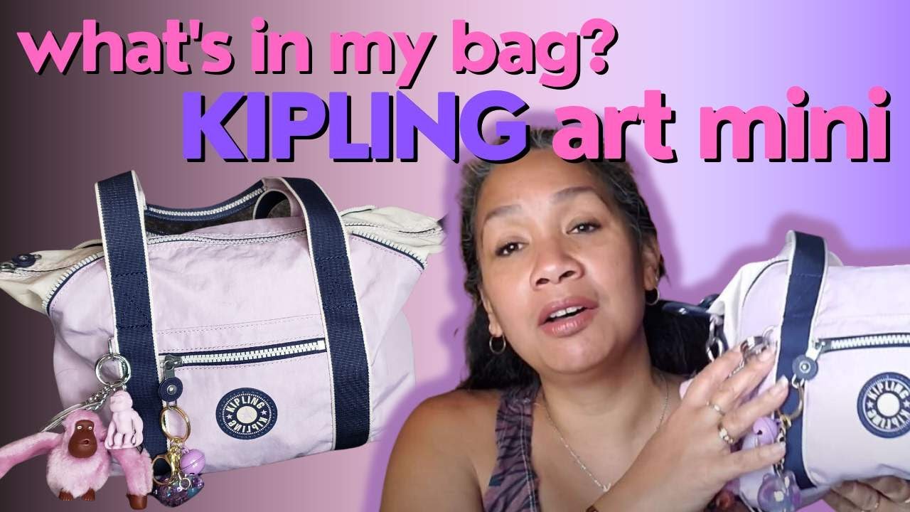 What's In My Bag? WIMB Kipling Art Mini Gentle Lilac - Summer Purse ...