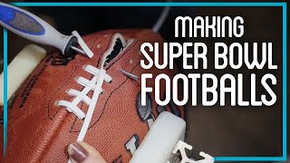 Learning How to Make a Super Bowl Football | HTME image