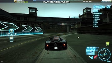 Need For Speed World Offline | Pagani Zonda F | Track: IRONHORSE & COAST