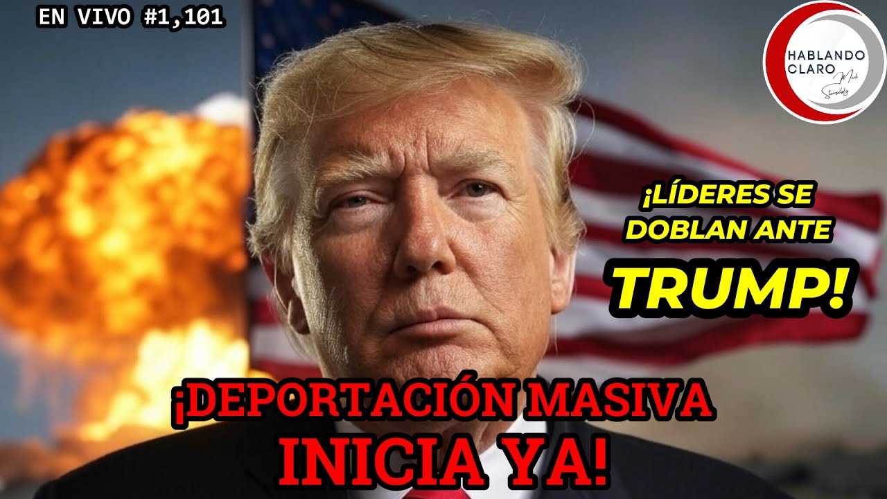 ⁣¡INICIA DEPORTACIÓN MASIVA! DONALD TRUMP CAMBIA AL MUNDO