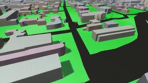 Generating 3d scenes from OpenStreetMap data