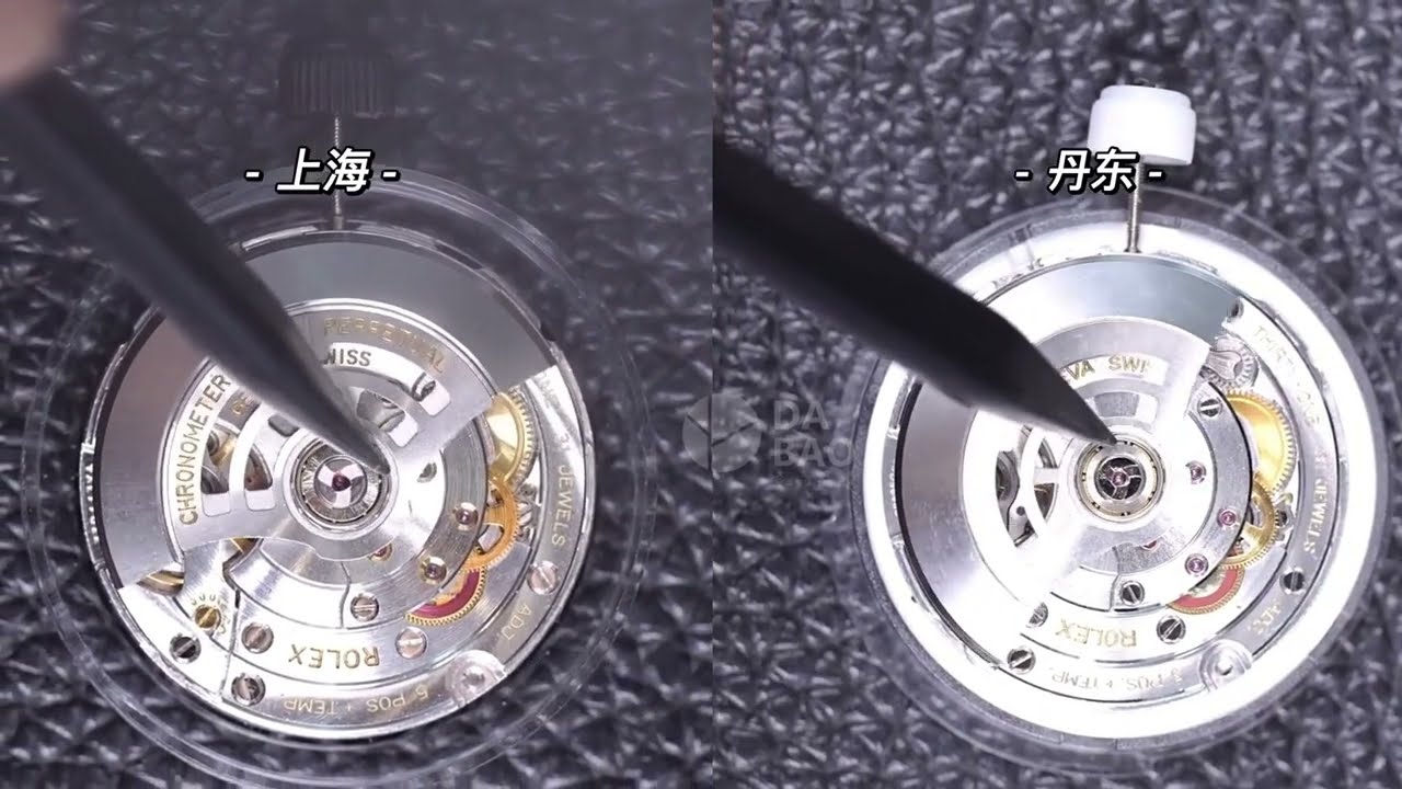 Which is better between the 1:1 customized movements of Dandong 3285 and Shanghai 3285?