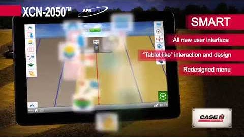 The XCN-2050™ display - high performance precision agriculture