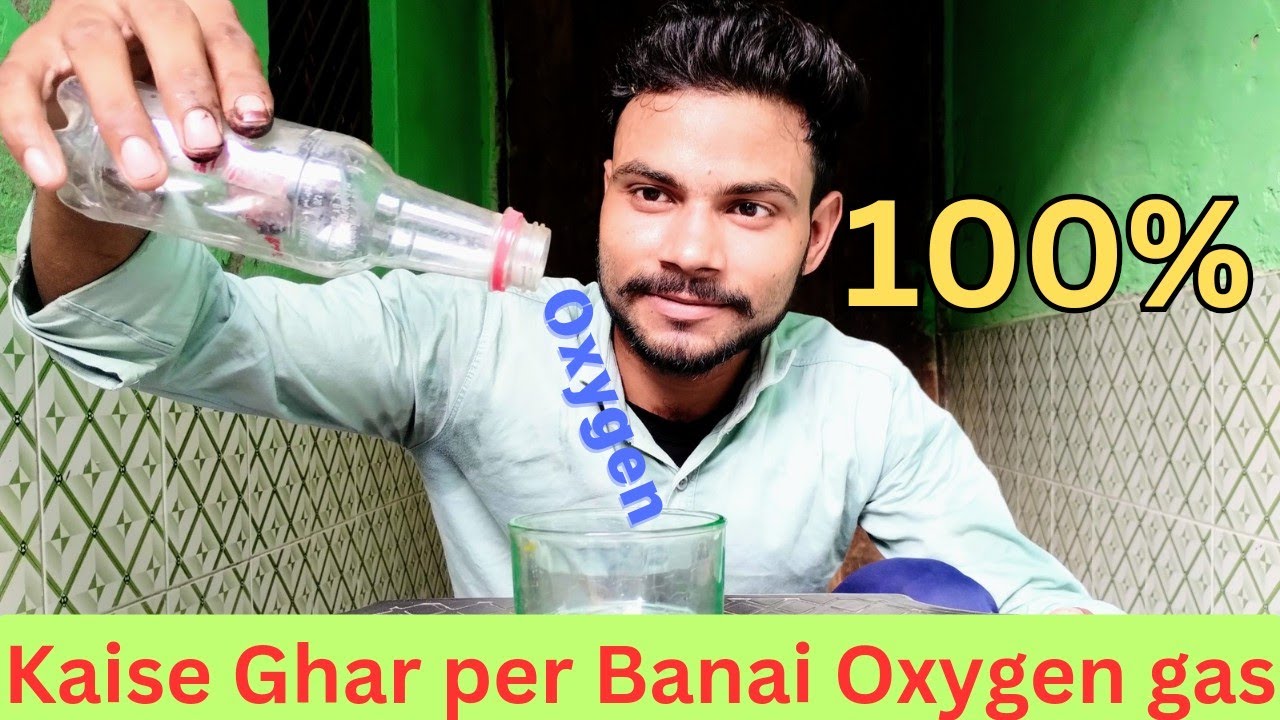 Making O2 Vedios (oxygen O2 gas) How to make oxygen gas at home? #oxygen #newexperiment ...