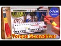 How to Set Up a Torque Screwdriver to the Correct Torque setting for Connections in a Consumer Unit