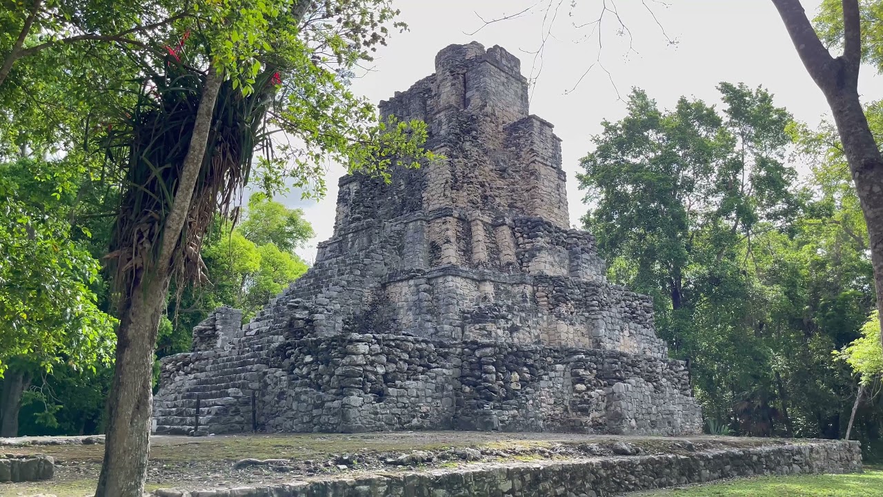 MUYIL Maya PYRAMIDS (Tulum, Quintana Roo, Mexico 🇲🇽)