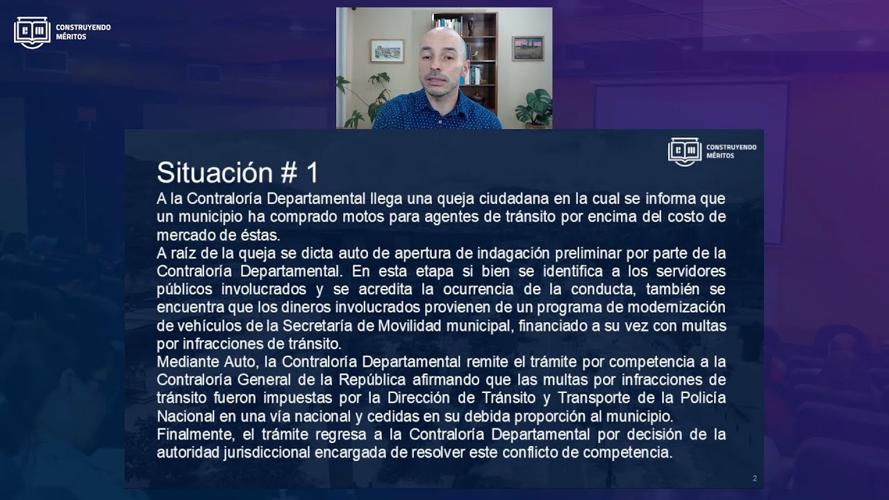 Ejemplo de Competencias de la Contraloría General de la República