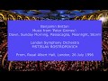 Benjamin Britten - 'Peter Grimes' interludes: Mstislav Rostropovich conducting the LSO in 1996