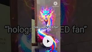 3D hologram fan display #apptechzone #shorts