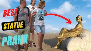 Best Human Statue Prank Compilation | Best of Just For Laughs - AWESOME REACTIONS
