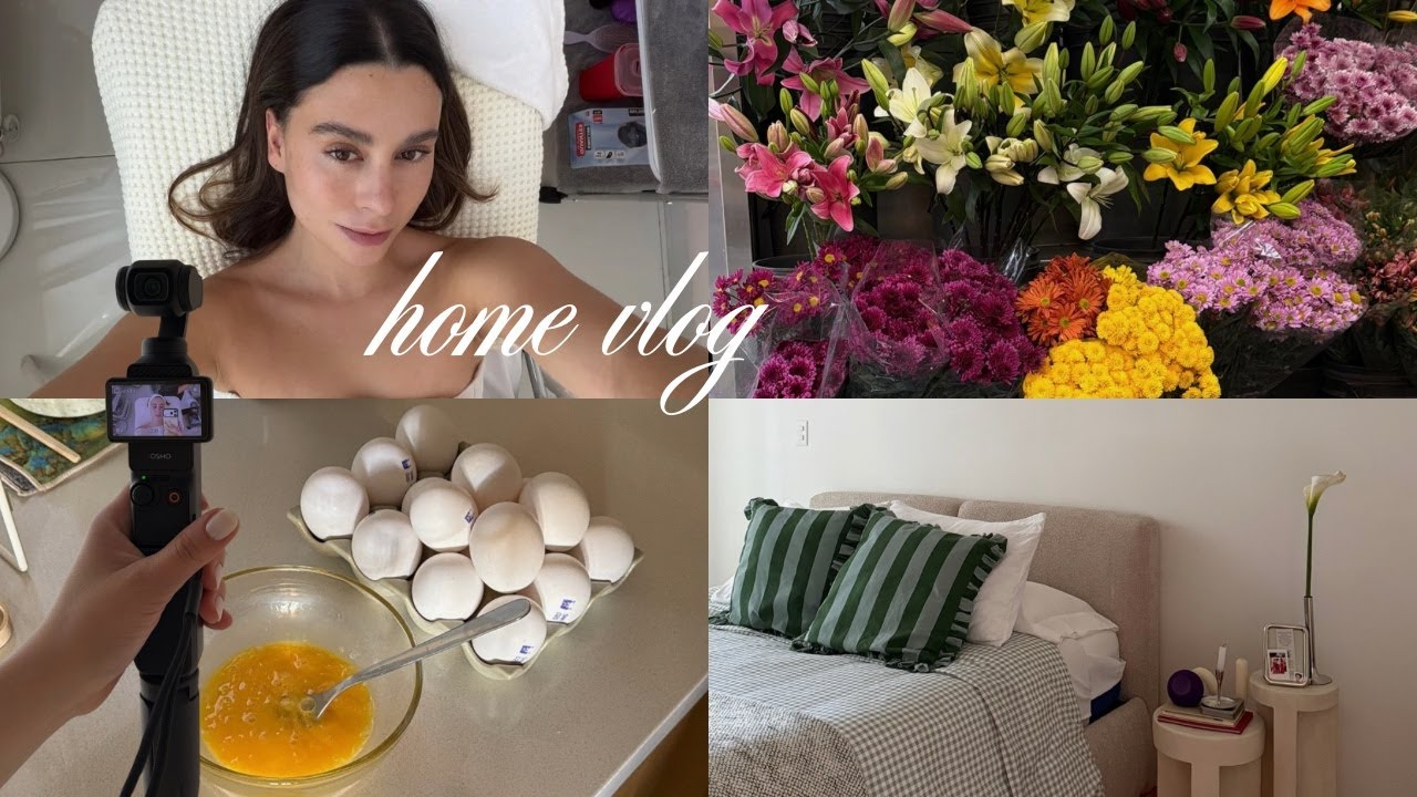 A few days with me: vlog desde casa,  mi rutina en la CDMX, limpieza facial y visita a mi familia