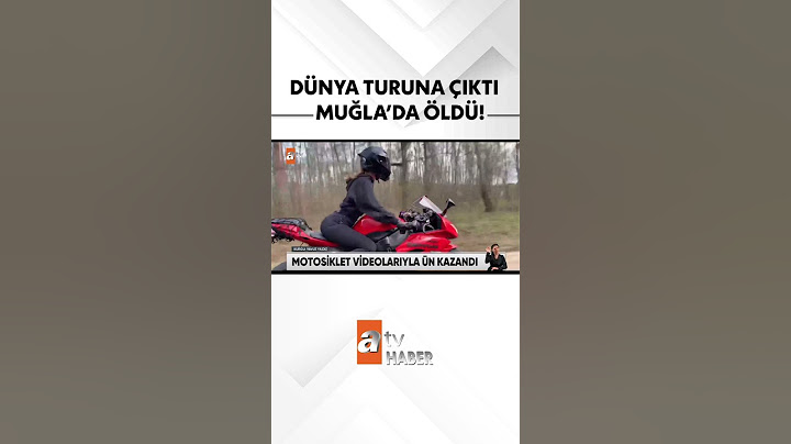 Rus gezgin motosiklet kazasında öldü #atvhaber #shorts #TatyanaOzolina