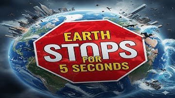 What If Earth Stopped Rotating for 5 Seconds? 🌍⚡