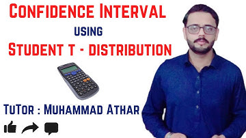 Confidence Interval For Student