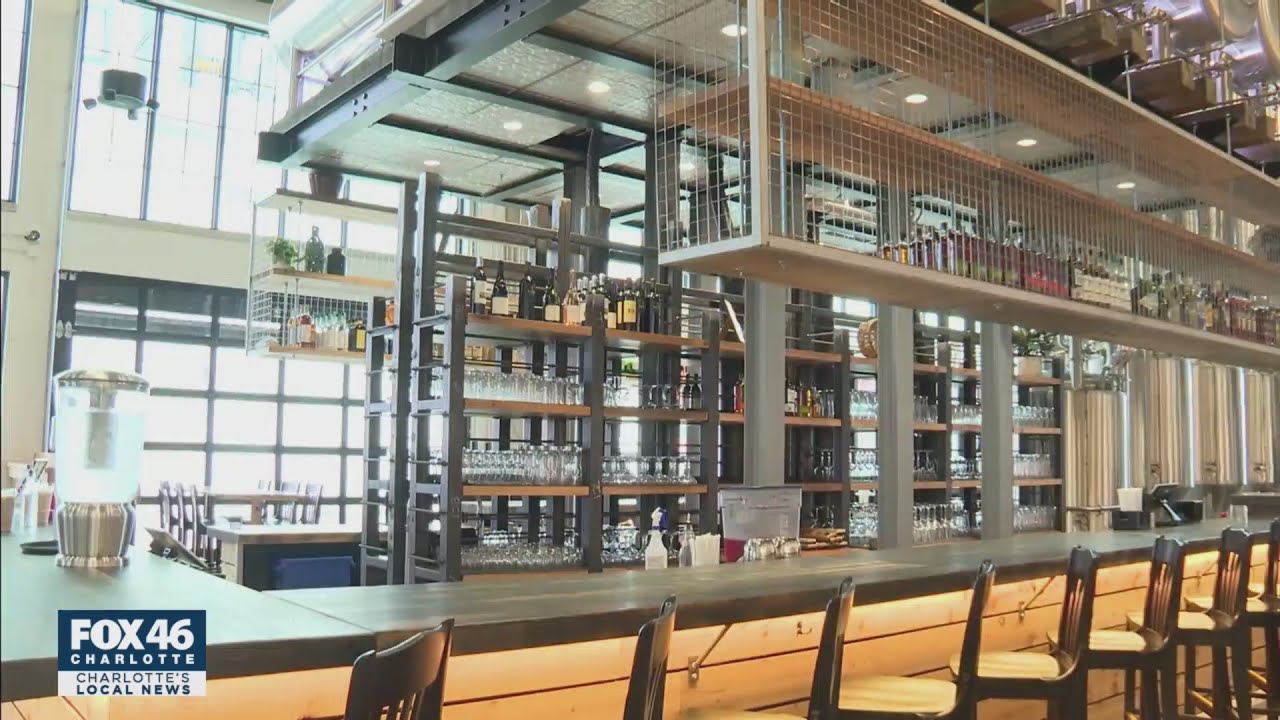 New brewery and food hall debuts in Charlotte's South End - YouTube