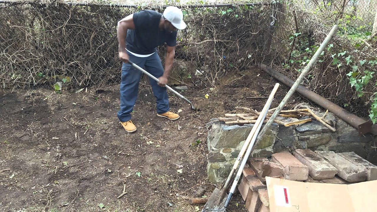 Garden Clean Up - YouTube