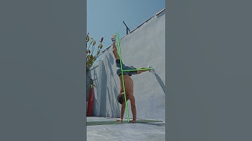 Fix your banana handstand #wallhandstand #calisthenics