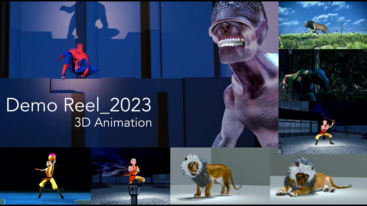 3D Animation Demo Reel 2023 I Avi Roy - YouTube