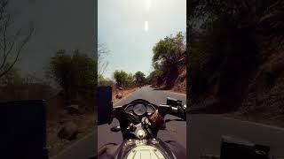 Pulsar Ns 125 🏍️💯🤙🏻 #rocket #riding #hills #saputara #viral #shorts #viralshorts