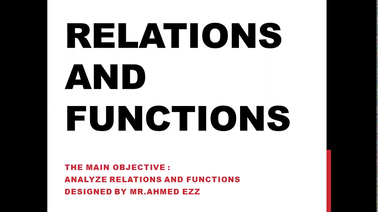 Relations and functions lesson plan using visible thinking learning routines