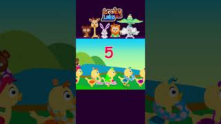 Five little ducks went out one day!with Looky Luke | Kids song #shorts