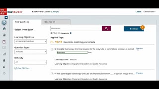 Celebrity RadReview Instructor Creating Assignments Tutorial Profile