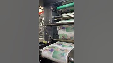 This CI flexographic printing machine can bring you the green and environmental and safety