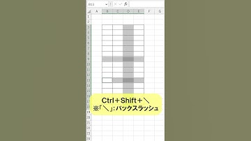 Excel【1分】表の途中の罫線を瞬時に消す！ #shorts