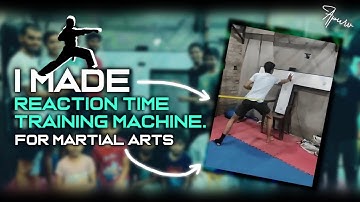 How I Made Reaction Time Training Machine • Final Product