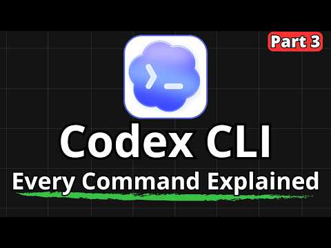 Codex CLI: Full Beginner's Guide to Every Command (Part 3)